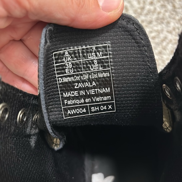 Dr. Marten metallic grey boots 7 - Picture 7 of 8